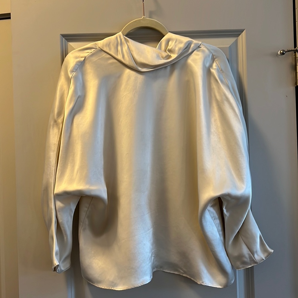 Zara silk blouse